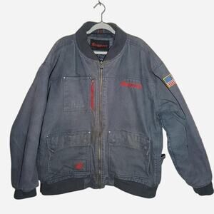 Snap-On Vintage Gray Jacket size 3XL